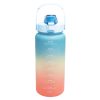 Kit Garrafa Motivacional 3 peças Tie Dye Lyor - Imagem 3