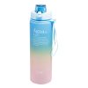 Kit Garrafa Motivacional 3 peças Tie Dye Lyor - Imagem 2