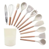 Kit de Utensílios Silicone Branco - Imagem 3
