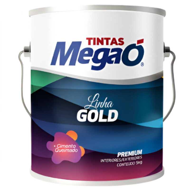 Tinta Cimento Queimado Cinza 5kg MegaÓ