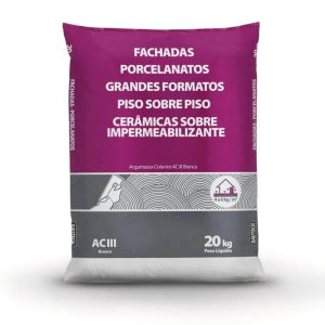 Argamassa Bautech ACIII 20kg Branca